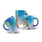 Caneca de Porcelana Naruto Música Blue Bird Ikimono Gakari
