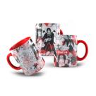 Caneca de Porcelana Naruto Uchiha Itachi Akatsuki 325mL Caneca de Porcelana Naruto Uchiha Itachi Akatsuki 325mL