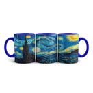 Caneca de Porcelana Noite Estrelada Vicent Van Gogh 325mL Caneca de Porcelana Noite Estrelada Vicent Van Gogh 325mL