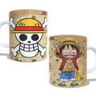 Caneca de porcelana One Piece Luffy