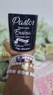 caneca de porcelana para presentear seu pastor criamos a arte em qualquer tema.