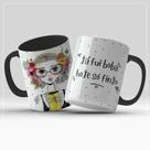 Caneca de Porcelana personalizada 325ml Já fui Boba hoje só finjo Caneca de Porcelana personalizada 325ml Já fui Boba hoje só finjo