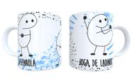 Caneca de Porcelana Personalizada Flork Desenrola Bate Joga de Ladinho