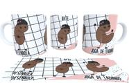 Caneca de Porcelana Personalizada Flork Desenrola Bate Joga de Ladinho