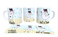 Caneca de Porcelana Personalizada Flork Desenrola Bate Joga de Ladinho