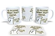 Caneca de Porcelana Personalizada Flork Frases Engraçadas, Divertidas e Deboche P11 Caneca de Porcelana Personalizada Flork Frases Engraçadas, Divertidas e Deboche P11