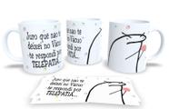Caneca de Porcelana Personalizada Flork Frases Engraçadas, Divertidas e Deboche P12