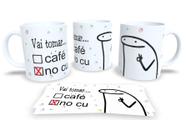 Caneca de Porcelana Personalizada Flork Frases Engraçadas, Divertidas e Deboche P12