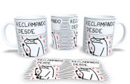 Caneca de Porcelana Personalizada Flork Frases Engraçadas, Divertidas e Deboche P15