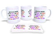 Caneca de Porcelana Personalizada Flork Frases Engraçadas, Divertidas e Deboche P16 Caneca de Porcelana Personalizada Flork Frases Engraçadas, Divertidas e Deboche P16