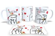 Caneca de Porcelana Personalizada Flork Frases Engraçadas, Divertidas e Deboche P17