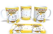 Caneca de Porcelana Personalizada Flork Frases Engraçadas, Divertidas e Deboche Pack9