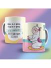 Caneca de Porcelana Personalizada Lhama Bem me quer, mal me quer é o caralho 325ml Caneca de Porcelana Personalizada Lhama Bem me quer, mal me quer é o caralho 325ml