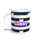 Caneca de Porcelana Personalizável Bibi e Gatinhos - 1 unidade - Rizzo Caneca de Porcelana Personalizável Bibi e Gatinhos - 1 unidade - Rizzo