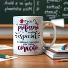 Caneca de Porcelana Presente Professora