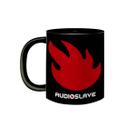 Caneca de Porcelana Preta Banda de Rock Audioslave Anos 2000