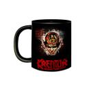 Caneca de Porcelana Preta Banda Kreator Trash Metal Anos 80 Caneca de Porcelana Preta Banda Kreator Trash Metal Anos 80