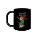 Caneca de Porcelana Preta Banda Mastodon Animals Rock Metal