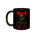 Caneca de Porcelana Preta Banda Slipknot HellTour 666 Clown Caneca de Porcelana Preta Banda Slipknot HellTour 666 Clown