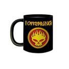 Caneca de Porcelana Preta Banda The Offspring Simbolo Rock