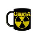Caneca de Porcelana Preta Fonte Usina Spark 120A 70A 325mL