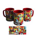 Caneca de Porcelana Rio de Janeiro Pontos Turísticos 325 ml.