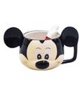 Caneca De Porcelana Rosto Mickey 280ml - Disney
