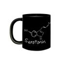 Caneca de Porcelana Serotonina Fórmula Química Serotonin Caneca de Porcelana Serotonina Fórmula Química Serotonin