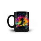 Caneca de Porcelana Signos Zodíaco Símbolo Sagitário 325mL