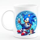 Caneca de Porcelana Sonic the Hedgehog 325ml Blue