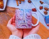 Caneca De Porcelana Torre Eiffel 325-ML