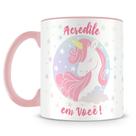 Caneca de Porcelana Unicórnio Acredite em Você - 325ml Caneca de Porcelana Unicórnio Acredite em Você - 325ml