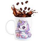 Caneca de Porcelana Unicórnio Cute 325ml Getting Coffee Caneca de Porcelana Unicórnio Cute 325ml Getting Coffee