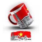 Caneca de Porcelana Vietnã Pontos Turísticos 325 ml. Caneca de Porcelana Vietnã Pontos Turísticos 325 ml.