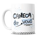 Caneca de porcelana vovô Caneca de porcelana vovô