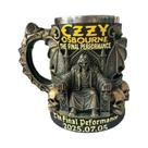 Caneca De Resina 3D Ozzy Osbourne Com Design De Caveira, Copo De Aço Inoxidável Para Água, Cerveja E