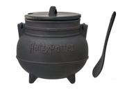 Caneca de sopa de caldeirão de cerâmica Harry Potter com colher Caneca de sopa de caldeirão de cerâmica Harry Potter com colher
