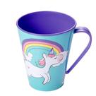Caneca de Unicórnio com Alça de 360ml Plasútil - 1 Unidade
