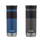 Caneca de viagem Contigo Byron, isolada a vácuo, 590 ml, pacote com 2