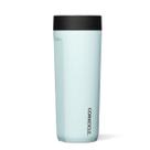 Caneca de viagem Corkcicle Commuter Cup 500 ml azul brilhante