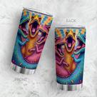 Caneca de viagem Oasisdream Tumbler 600 ml com estampa de dinossauro
