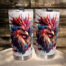 Caneca de viagem Oasisdream Tumbler 600 ml com estampa de galo