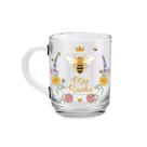 Caneca de Vidro 245ml - Mãe Rainha Caneca de Vidro 245ml - Mãe Rainha