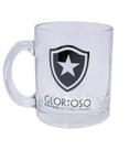 Caneca de Vidro 300 ml Botafogo
