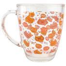 Caneca de Vidro 350ml Decorada Estampa Caneca:Gato