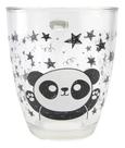 Caneca de Vidro 350ml Decorada Estampa Caneca:Panda