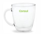 Caneca de Vidro 390ml Consul - 326026637