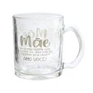 Caneca de vidro com frases mãe sortidas - EU QUERO PRESENTEAR Caneca de vidro com frases mãe sortidas - EU QUERO PRESENTEAR
