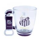 Caneca de Vidro e Chaveiro Santos -Viva seu Amor pelo Peixe! Caneca de Vidro e Chaveiro Santos -Viva seu Amor pelo Peixe!