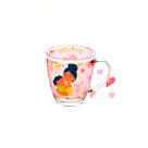 Caneca de Vidro Estampa Dia das Mães Presente Personalizado Caneca de Vidro Estampa Dia das Mães Presente Personalizado